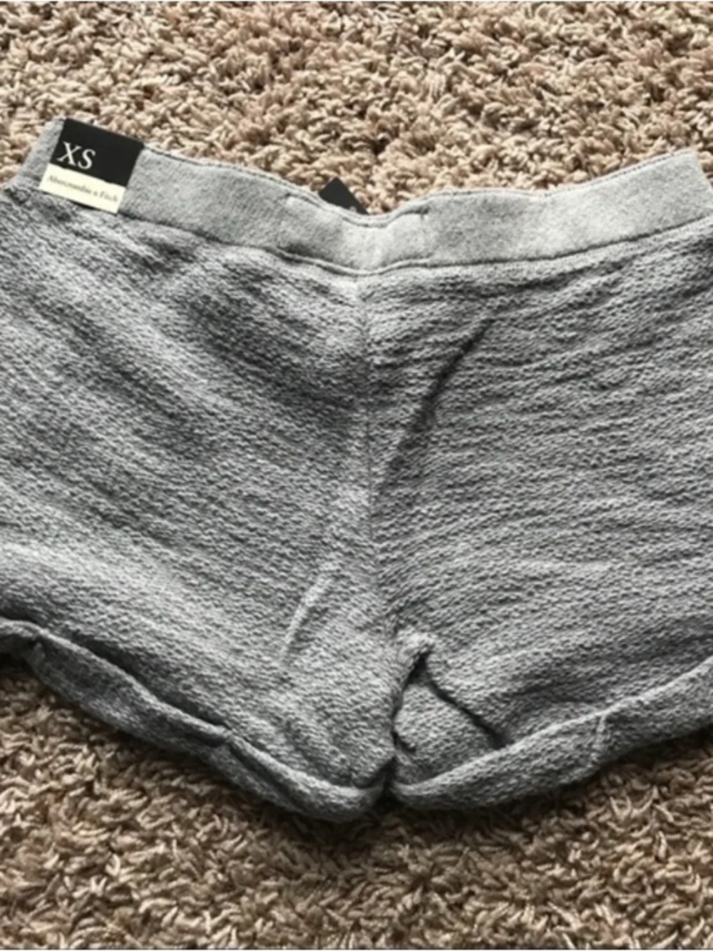NWT Abercrombie & Fitch Soft Gray Shorts Xs - Picture 4 of 4